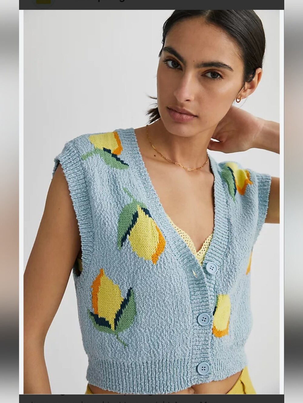#279.Maeve Melanie Shrunken Cardigan